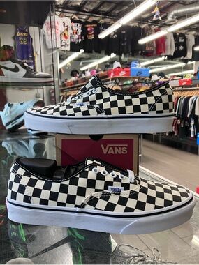 Vans Authentic Golden Coast Checkerboard Size 8.5